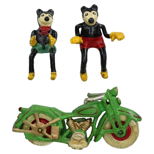 Mickey mouse auf motorrad - mouse,