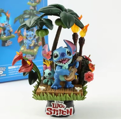 Disney stitch diorama - diorama, 15cm