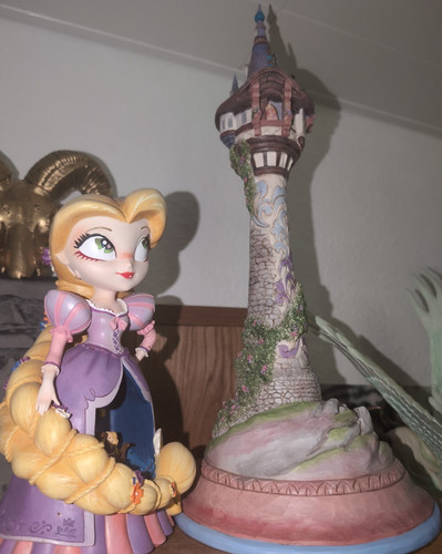 Enesco statue turm und - 2x,